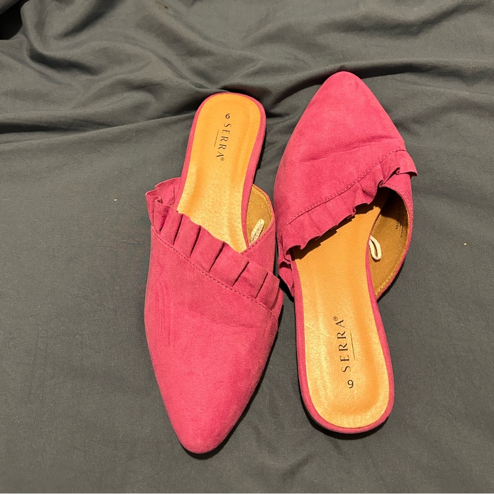 Pink sandals